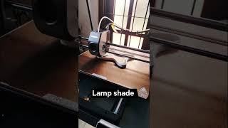 lamp shade base 3d printing in progress #3dprinting #diy #home #livingrooms #homedecor #mood #retro