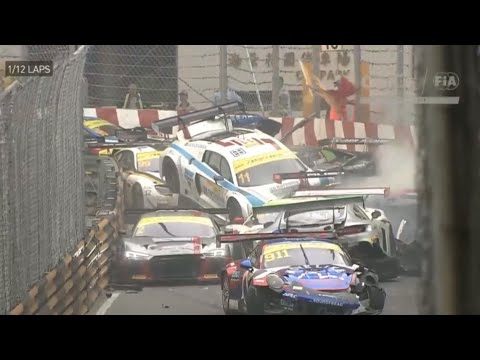 One of the WORST race car accidents in history!! - YouTube