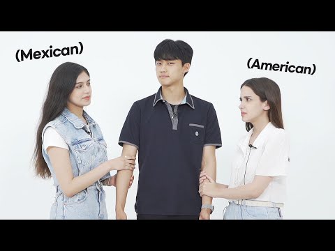 American VS Mexican Girl, Who's Korean Teenage Boy's Ideal Type?