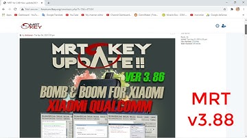 Redmi Mi Account Relock Solution One Click By MRT v3.88 New Update / MRT Latest Update v3.89 2021