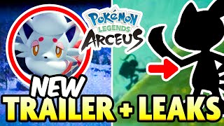 NEW MYSTERY TRAILER and INSANE LEAKS?! Pokemon Legends Arceus NEWS BREAKDOWN!