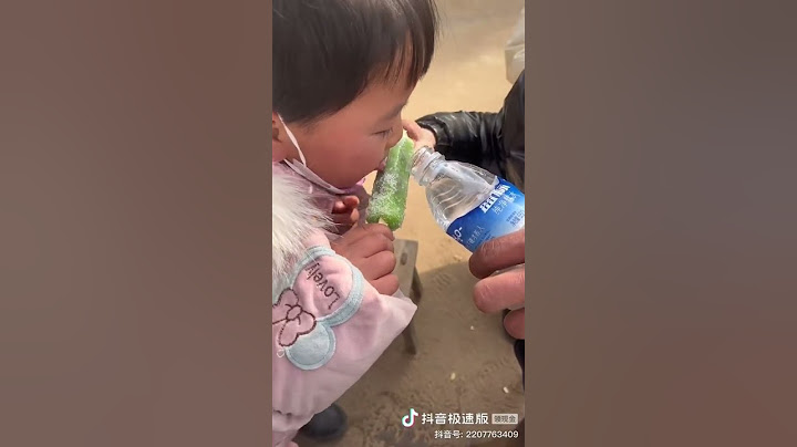 天气太冷了，小孩子的舌头被冻住 #抖音 #中国百姓故事