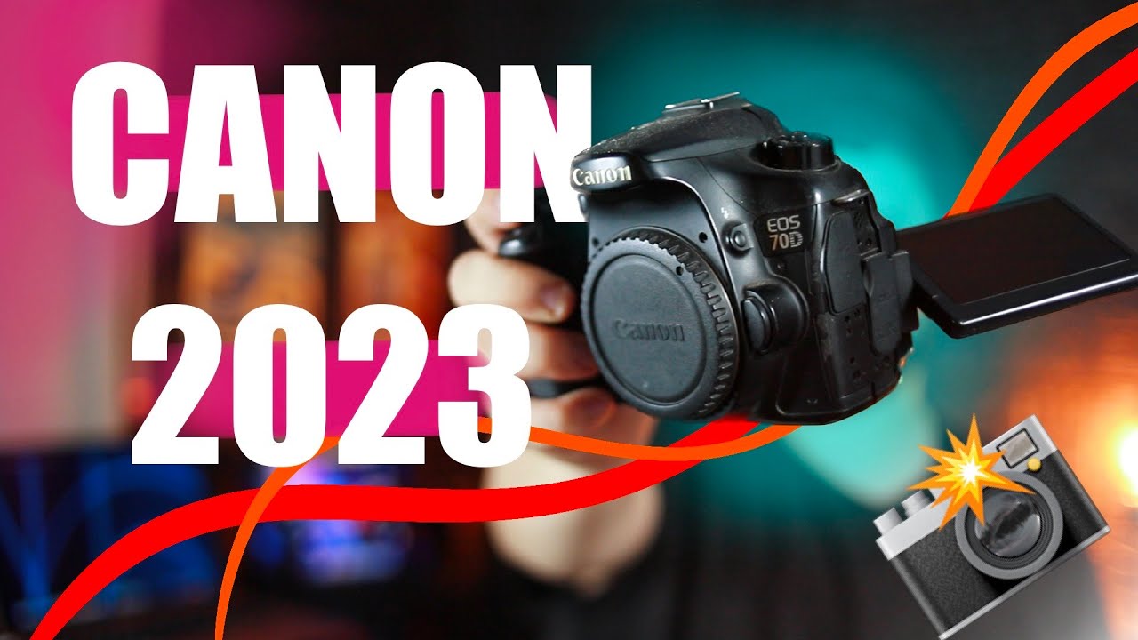 📸Las MEJORES CÁMARAS CANON para PRINCIPIANTES del 2023