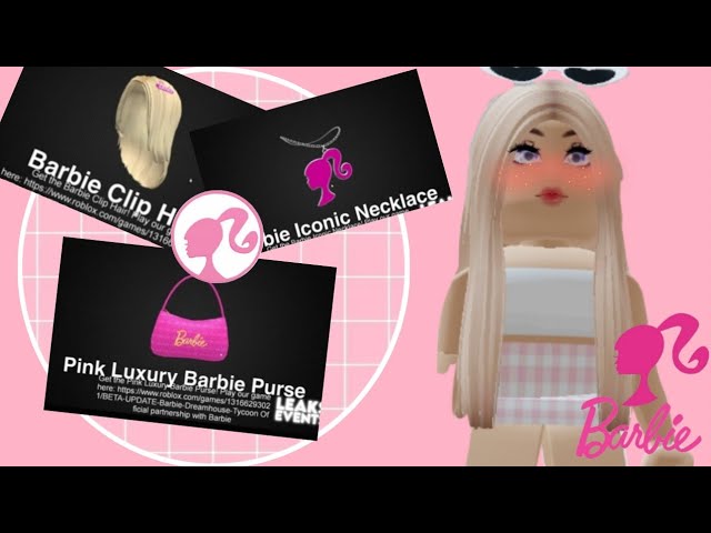 novo cabelo grátis da Barbie no roblox! 💄#tutorial #itensgratisroblox