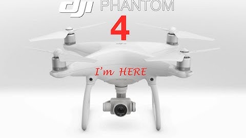 DJI Phantom 4 - Avoidance Technology Is Here