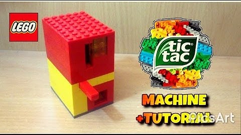 MiNi LEGO Tic Tac Candy Machine + TUTORIAL