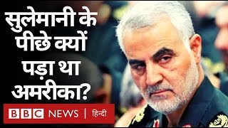 Iran के शीर्ष कमांडर Qasem Soleimani के पीछे क्यों पड़ा था USA? (BBC Hindi)