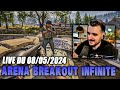 Vod  dcouverte arena breakout infinite part 2  live du 08052024  arena breakout infinite fr