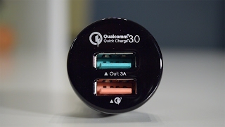 Aukey Cc-T7 Car Charger Review - Qualcomm Quick Charge 3.0 Dual Port Usb