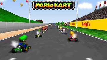 Mario Kart 64 Gameplay - Mupen64Plus-Next | Retroarch 1.8.4