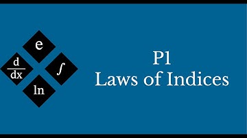 A-level Maths P1 - Laws of Indices