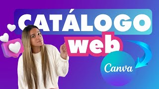 ✅ Cómo hacer un CATÁLOGO WEB en CANVA/ TUTORIAL  de CANVA