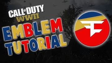 WW2 Emblem Tutorial Episode 1 (FaZe Clan)