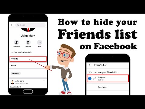 फेसबुक पर अपने फ्रेंड्स लिस्ट को कैसे छुपाए