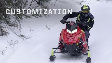 2021 Snowcheck exclusive Polaris trail performance sleds, available through April 15