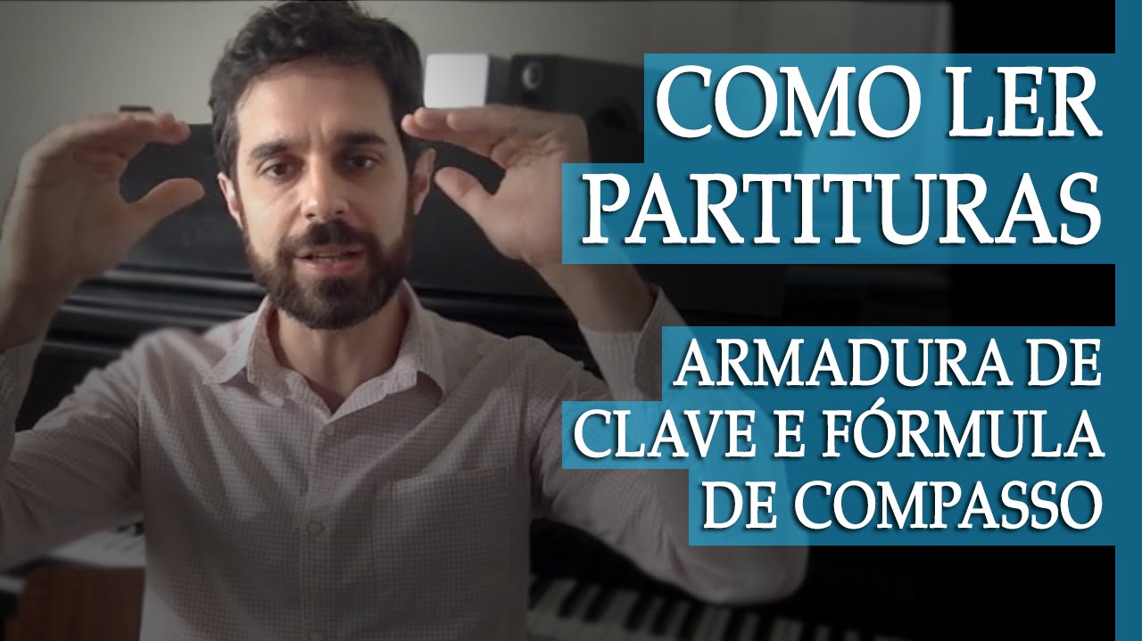 [13-30] Como ler partituras: Armadura de Clave e Fórmula de Compasso (Piano para iniciantes)