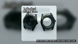 Miuksi 36mm/40mm black PVD case sapphire glass fit NH35 NH36 ETA2824 2836 Miyota8215 821A Mingzhu DG Miuksi 36mm/40mm black PVD case sapphire glass fit NH35 NH36 ETA2824 2836 Miyota8215 821A Mingzhu DG