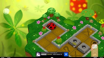 Sokoban Garden 2 Boxes Level 1