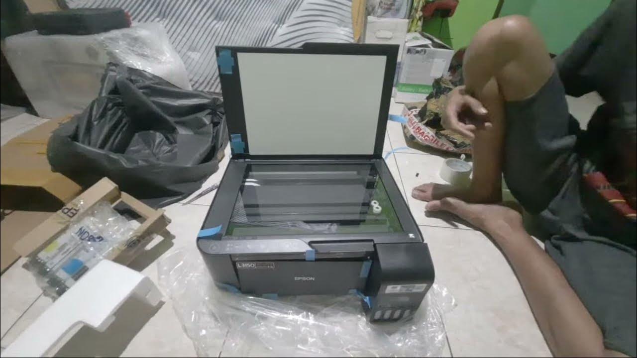 Unboxing Printer Scan EPSON L3150 YouTube