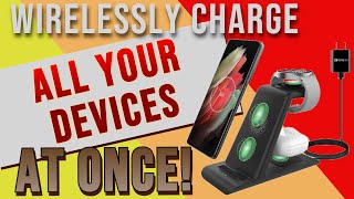 Wirelessly charge all your devices at once  Review of a 3 in 1 wireless charger