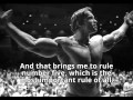 Motivation for Solutions Real Estate Agents - Arnold Schwarzenegger - Six Rules for Success