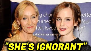 J.k. Rowling Tears Apart Ignorant Emma Watson