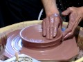 電動ロクロ技法　少し深めの和皿の作り方・陶芸・群馬・赤城山