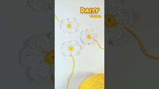 Crochet Daisy Flower 🌼 Easy Tutorial for Beginners