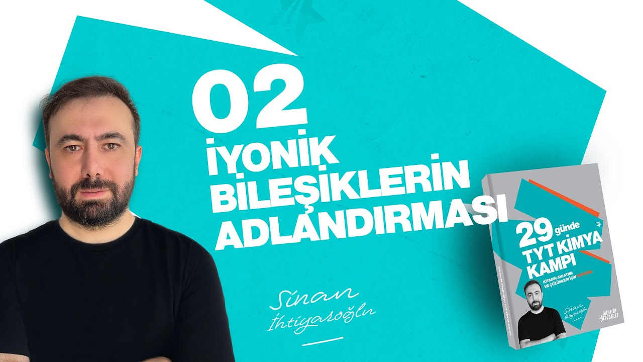 21- İyonik Bileşiklerin Adlandırması | 9.Gün | 3.Ünite | 29 Günde TYT Kimya Kampı | TYT 2026