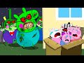 Peppa Zombie Apocalypse, Zombies Appear At The Laboratory | Peppa Pig Funny Animation