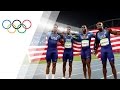 USA relay team wins 4X400 gold