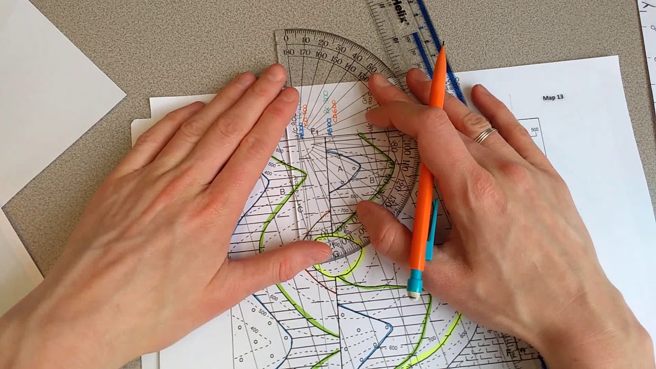 Map 13 video 9 Calculating strike and dip - YouTube