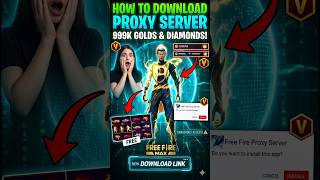 HOW TO DOWNLOAD PROXY SERVER IN FREE FIRE, HOW TO USE PROXY SERVER IN FREE FIRE,VIP PROXY SERVER Pt2