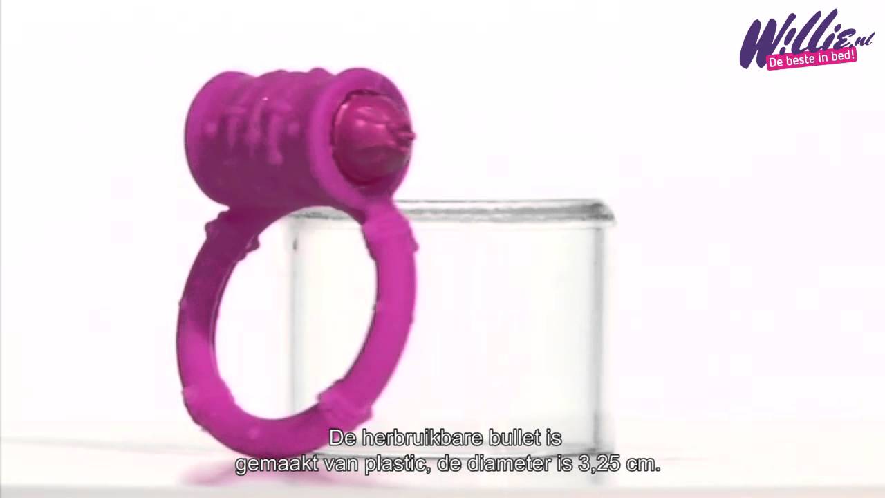 Oranje vibrerende cockring bij Willie.nl