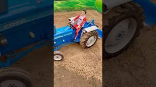 Ford 3610 Tractor With Homemade Direct Driller Power In Action