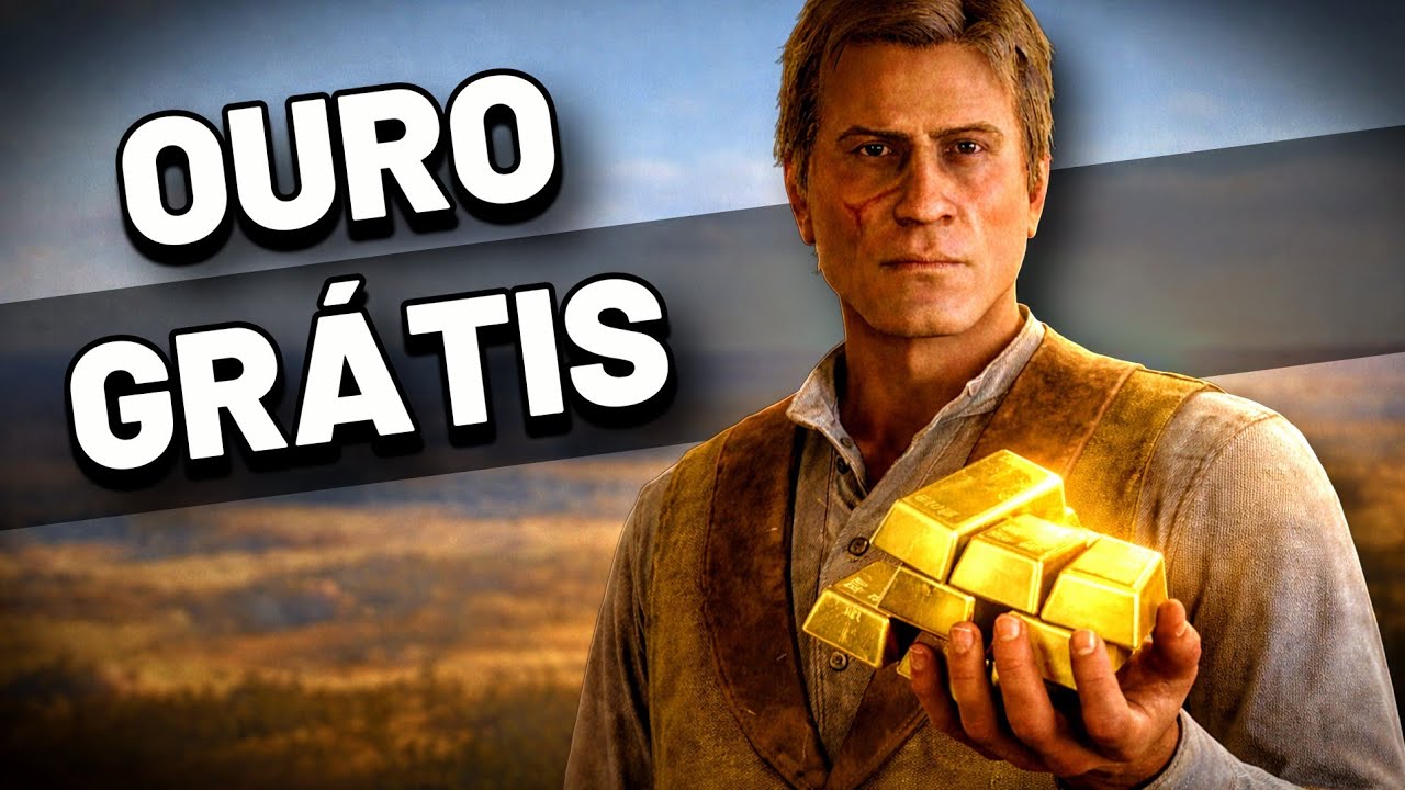 COMO GANHAR 10 BARRAS DE OURO GRÁTIS NO RED DEAD ONLINE