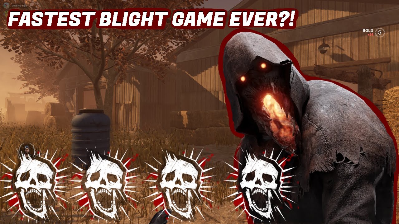 The FASTEST blight game ever?! - Dead by Daylight gameplay - YouTube