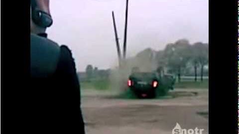 BMW x5 jump gone wrong- barrel roll