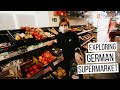 Exploring German Supermarket for the First Time! | Our Reactions + things we’re excited to try!