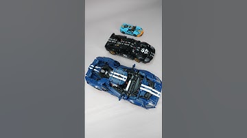 LEGO 42223 Technic Ford GT40 Mk2 vs other Ford GTs – size shock! 📏 #LEGO #Technic #GT40 #Ford