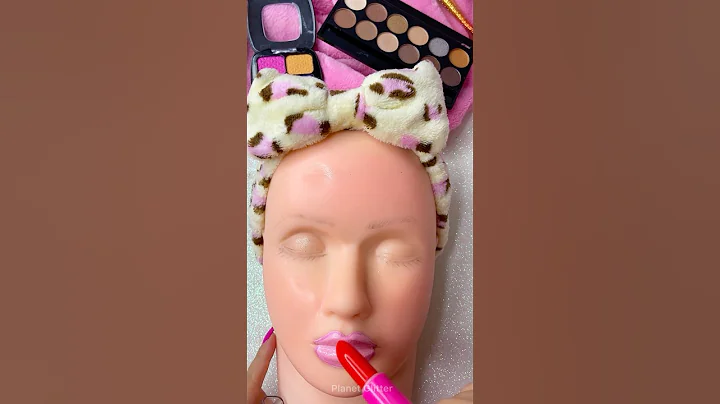 ASMR Satisfying with Unboxing & Review Mannequin Makeup Skincare Sounds Video Fast lipstick