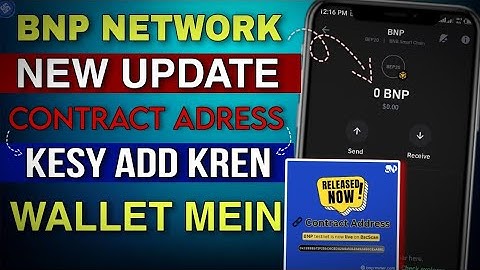 Bnp Contract Adress Live Bnp|Bnp Token  Add Trust Wallet|Bnp Network New Update Today