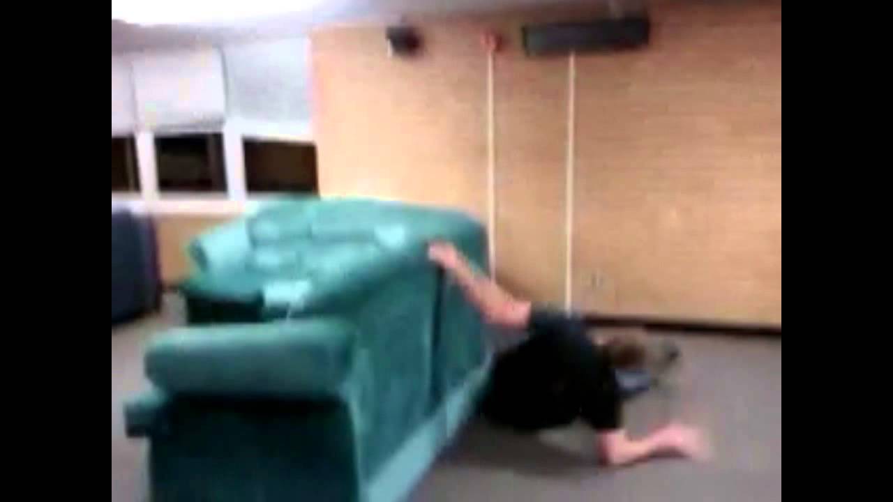 Diving over the couch 2 YouTube