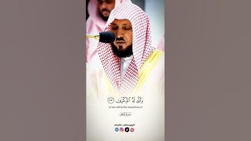 ﴿يَقولُ يا لَيتَني قَدَّمتُ لِحَياتي﴾ 💔🎧تلاوة فضيلة الشيخ د.#ماهر_المعيقلي