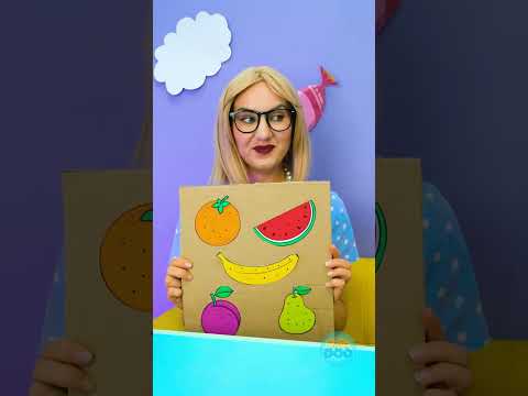 Fruity Color Battle! 🥝⚔️🍊 #Kids #Game #Learning