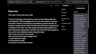 Chisel editor features