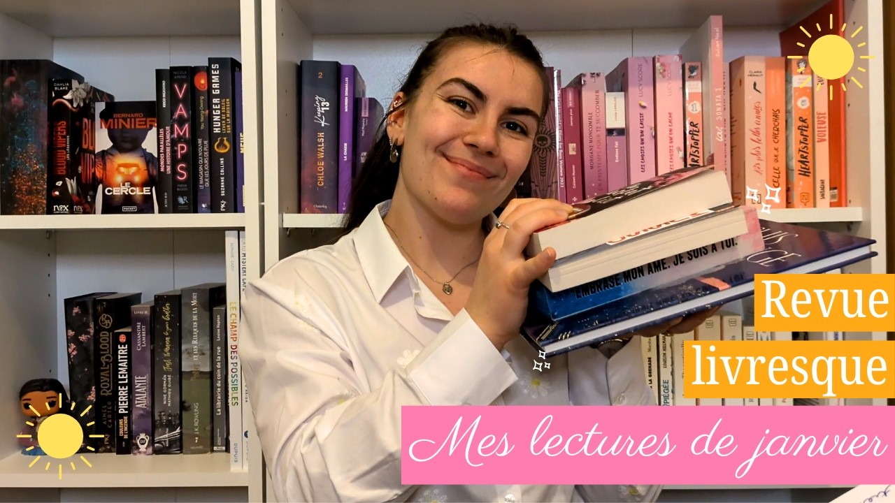 Mes lectures de janvier, revue livresque #7 📚 🌞