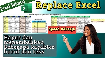 Fungsi Replace di Excel - kendala dan solusi yang sering di jumpai di pekerjaan
