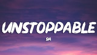 Sia - Unstoppable (Lyrics) Sped Up Resimi