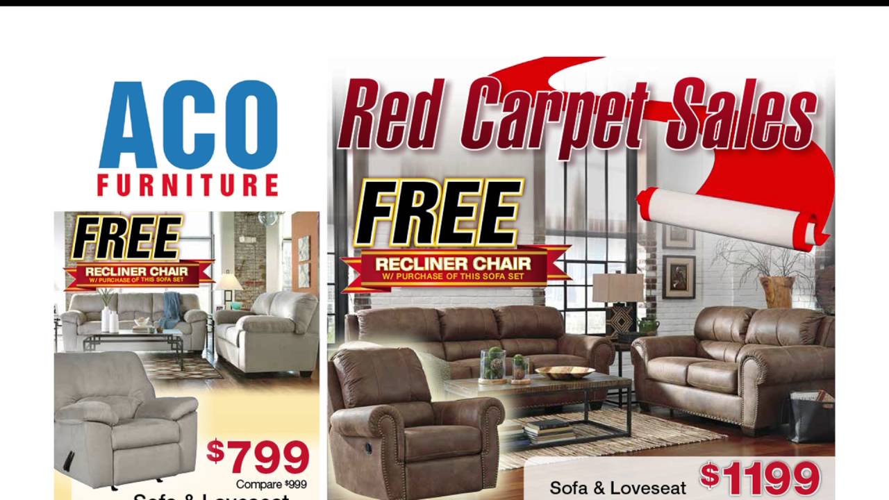 QC ACO Furniture 80 80 80 - Red Carpet Sale - YouTube